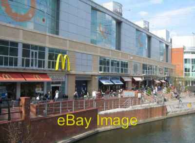 Photo 6x4 Food outlets along the Kennet - Oracle Reading  c2008