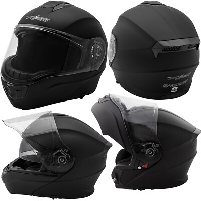 Casco Jet Moto Casco Aperto Scooter con Doppia Visiera Omologato ECE