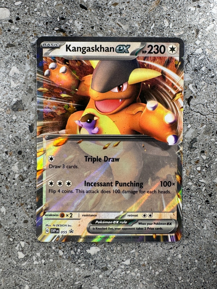 Pokemon TCG Cards Kangaskhan ex SVP055 Black Star Promo Holo NM-M | eBay