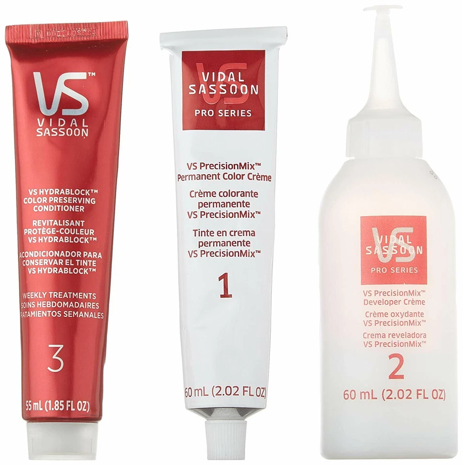 Pack de (6) Nuevo Vidal Sassoon Pro Series, 6RR Runway Red 1 Kit Foto 3 de 4