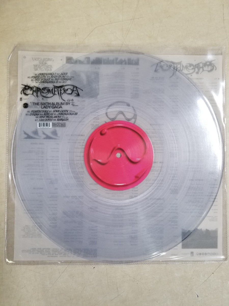【関税込】DVF ★あなたを輝かせる1着★ゾーイドレス 黒 LADY GAGA - Chromatica TRANSPARENT CLEAR VINYL LP Limited