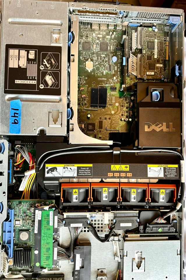 Dell PowerEdge 2950 Server 2-XEON 5150@2.66 GHz  16GB RAM - No Hard Drives #149 - Image 4 of 4