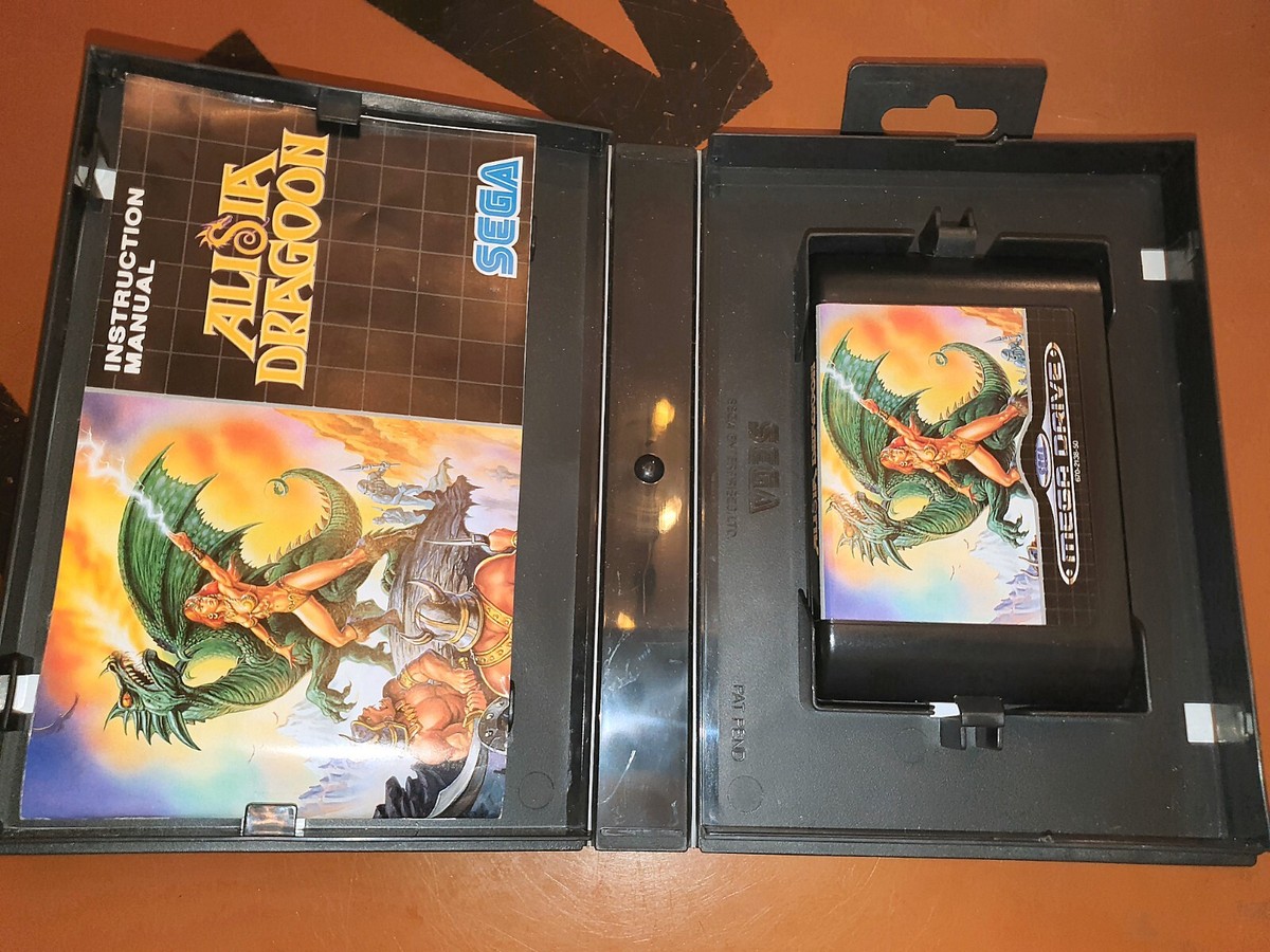 Rare - Alisia Dragoon En Boîte Sans Notice Sega Megadrive Pal