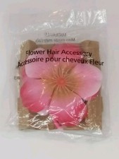 Avon Pink Flower Hair Ponytail Hair Accessory