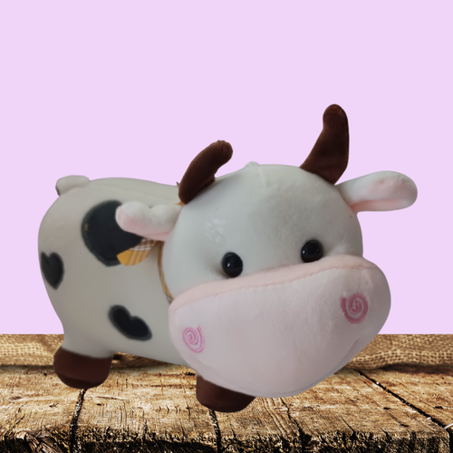 Baby Cow Plush Toy Soft Stuffed Animal Farm Toy, Baby Toy - Picture 6 of 6