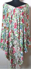 GORGEOUS MULTICOLOR PRINTED SILK CASHMERE Pashmina Shawl SCHAL 8 DESIGNS CHOICE