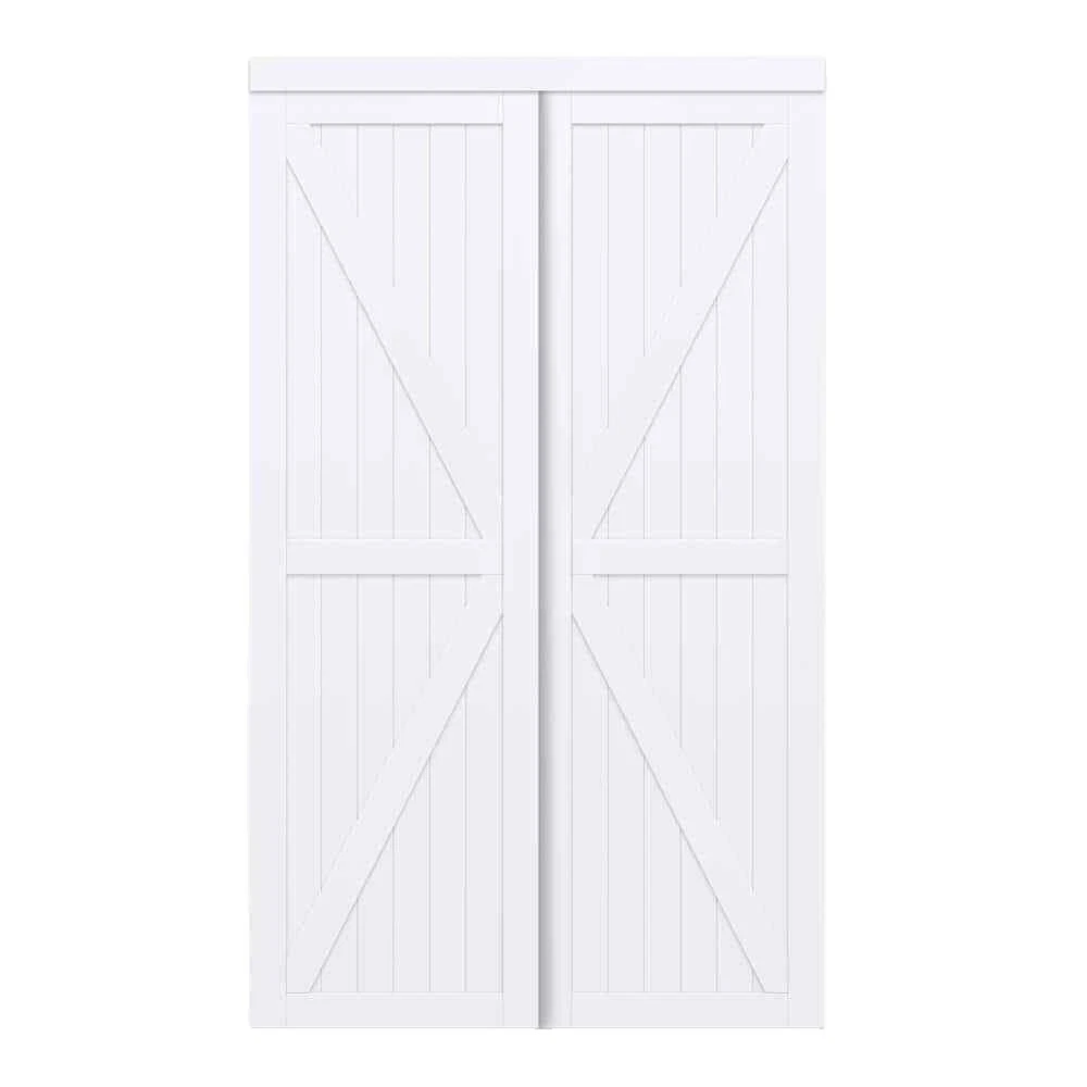 Wooden White Sliding Door Home Doors