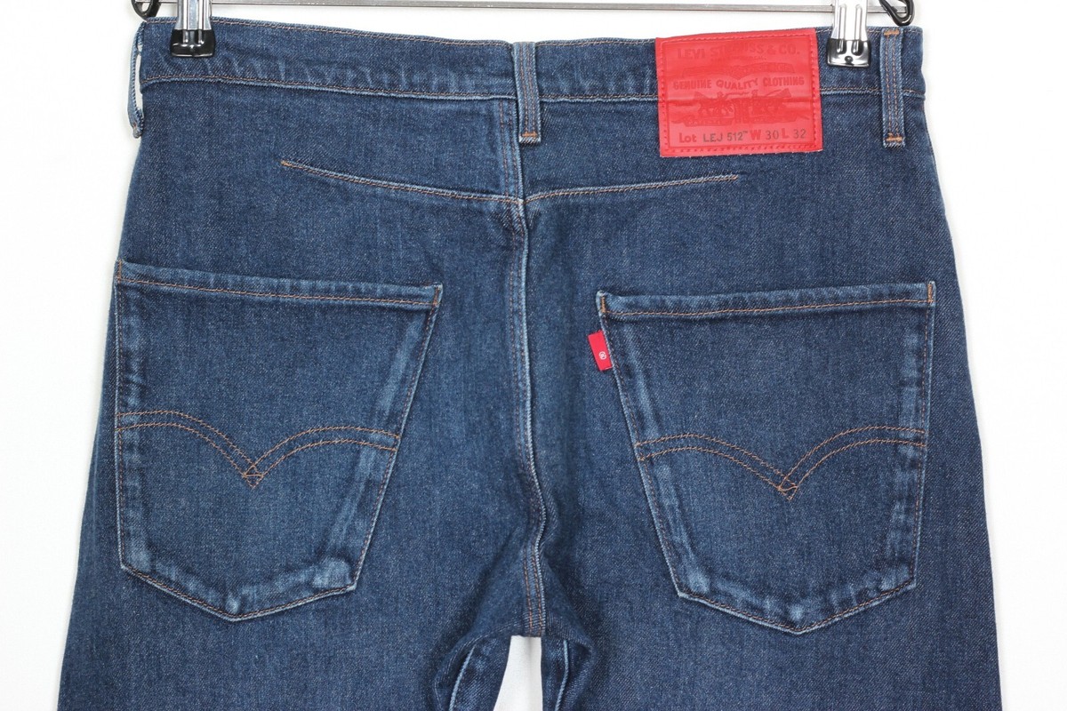 LEVI'S ENGENEERED LEJ 512 Twisted Jeans Men Size W30 L32 PREMIUM