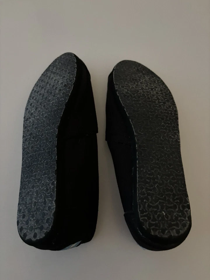 Toms Damen Schuhe W7 Slipper 37 Schwarz Wie Neu - Bild 2 von 3