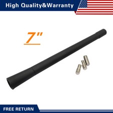 7 Short Black Antenna Mast Radio Amfm For Toyota Corolla 2003-2008 Brand New