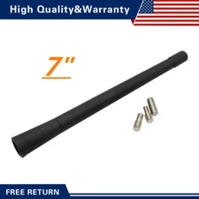 7" Short Black Antenna Mast Radio AM/FM FOR TOYOTA COROLLA 2003-2008 Brand New