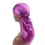New-Smooth-Silk-Durag-For-Waves-Men-Women-Nylon-Cap-Solid-Color-Durable-Deluxe miniatuur 9