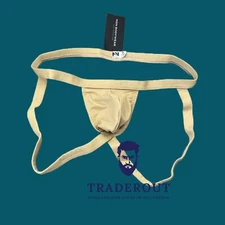 N2N Bodywear Men Wheat brushed vintage Jockstrap Jock underwear size S M L XL 