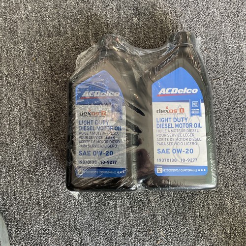 ACDelco light duty diesel motor oil SAE OW20 2 Quarts dexos D Some