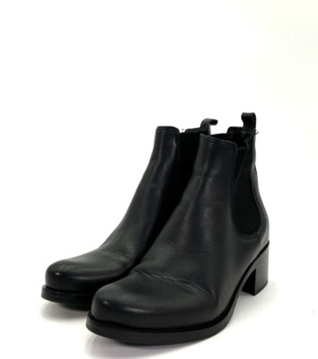 La Canadienne Presto Women's Size 6.5 Black Leather Booties
