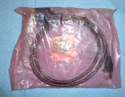 Câble Série National Instruments 182845-01 - 1M, Type S8 10MOD Vers 9DSUB (RS232/RS485), New Old Stock