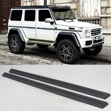 W463 Fiberglass Side Moldings Trims Set Made For Mercedes G-class G63 G65 G500