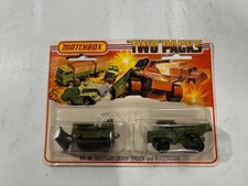 MATCHBOX TWO PACKS TP16 MILITARY DUMP