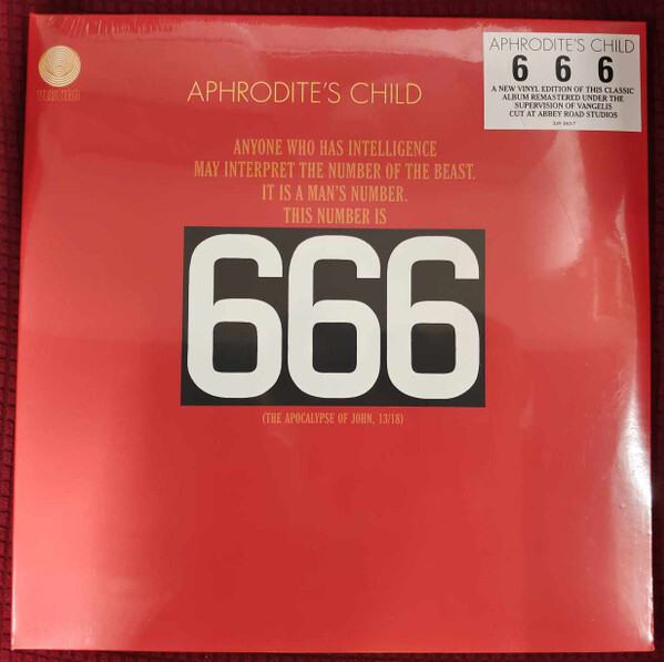 Aphrodite's Child–666 (The Apocalypse Of John 13/18 - 2LP