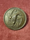 Bronze Civil War Era Union Soldier Eagle Breast Plate Medallion Buckle