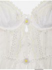 For Love And Lemons 3-D Daisy Luxe Merry-widow Corset With Garter-NWT-38DD — photo 8