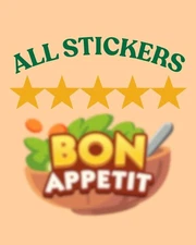 Stiker Cards Mono_poli 1-6 Star Fast and Cheap