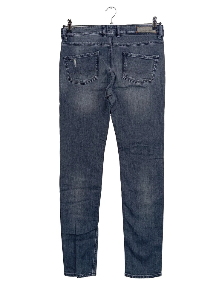 HUGO BOSS Vaquero slim Mujeres Vaquero Talla EU 36 azul look Street-Style - Imagen 2 de 4