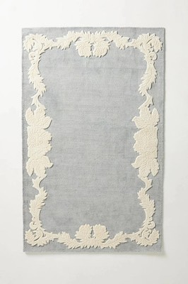 Alissa - grau, handgetufteter weicher Teppich aus 100 % Wolle, 5 x 8, 6 x 9, ...