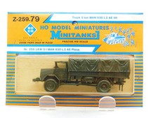 ROCO Minitanks 1:87 HO Scale Z-259 ARMY TRUCK LKW 5 TON MAN 630 L2 AE TILT NOS