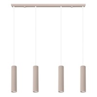 HäNgelampe Aluminium Taupe HöHenverstellbar GU10 L:81 Cm Pendelleuchte Esszimmer