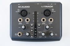M-Audio M-Track 2 Channel USB Audio Interface XLR-MIDI