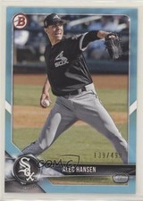 2018 Bowman Draft Sky Blue 139/499 Alec Hansen #BD-146 05hs