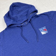 New York Rangers Hoodie Mens XL Blue NHL Hock...