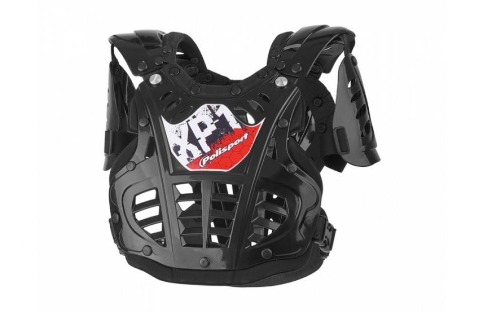 Pare-pierre enfant Polisport XP1 noir équipement protection moto