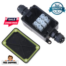 2 Way Outdoor waterproof IP65 cable connector junction box 240V UK mains