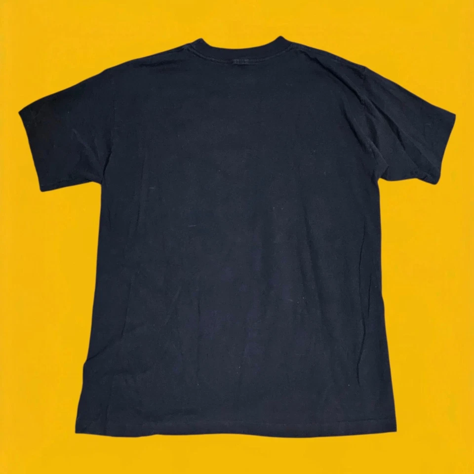 Camiseta De Colección Años 80 Star Wars Para Hombre Mediana Negra Puntada Única X-Wing Batalla Camiseta Foto 4 de 4