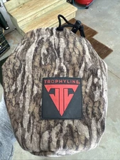 Trophyline Grey Round Accessory Pouch Dump Pouch for Saddle Hunting