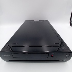 Nintendo Wii U 32GB Black Console Boxed Japanese Version Super Mario Bro Tested