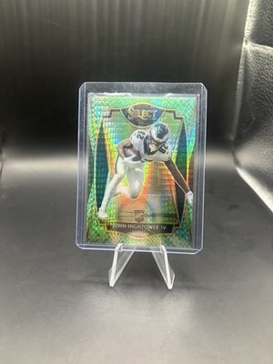 2020 Panini Select - Premier Level John Hightower IV #197 Dragon Scale Prizm /67