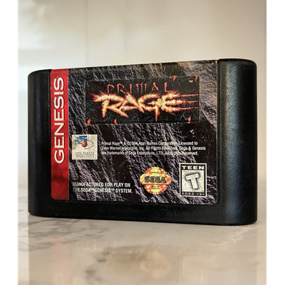 Time Warner Interactive Primal Rage (Sega Genesis) T-Teen 1994