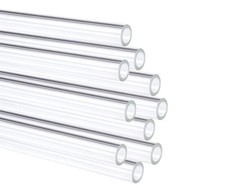 6 Inches Long 10 Pieces Glass Borosilicate Blowing Tubes 12 mm OD 2mm Thick W...
