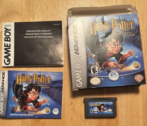 Harry Potter Sorcerer's Stone - Game Boy Advance GBA Complete In Box Tested