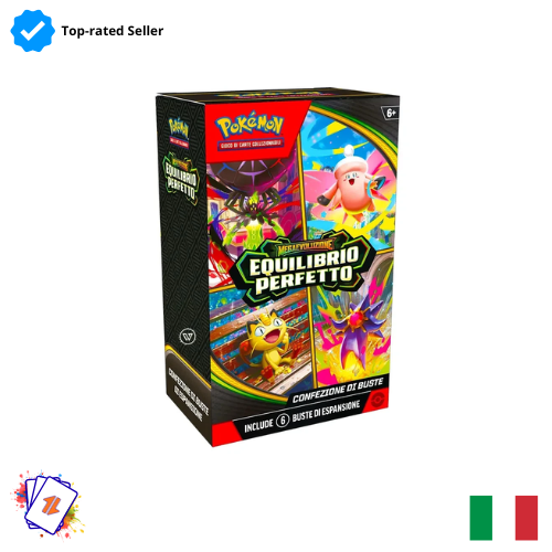 POKEMON TCG Megaevoluzione EQUILIBRIO PERFETTO Bundle Box (6 buste) - ITALIANO
