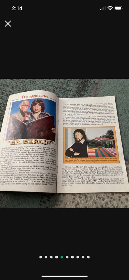 WEEKLY READER SUPERMAG - 1982 Volume 6 #9 -- CLARK BRANDON, "MR. MERLIN" & MORE - Image 4 of 4