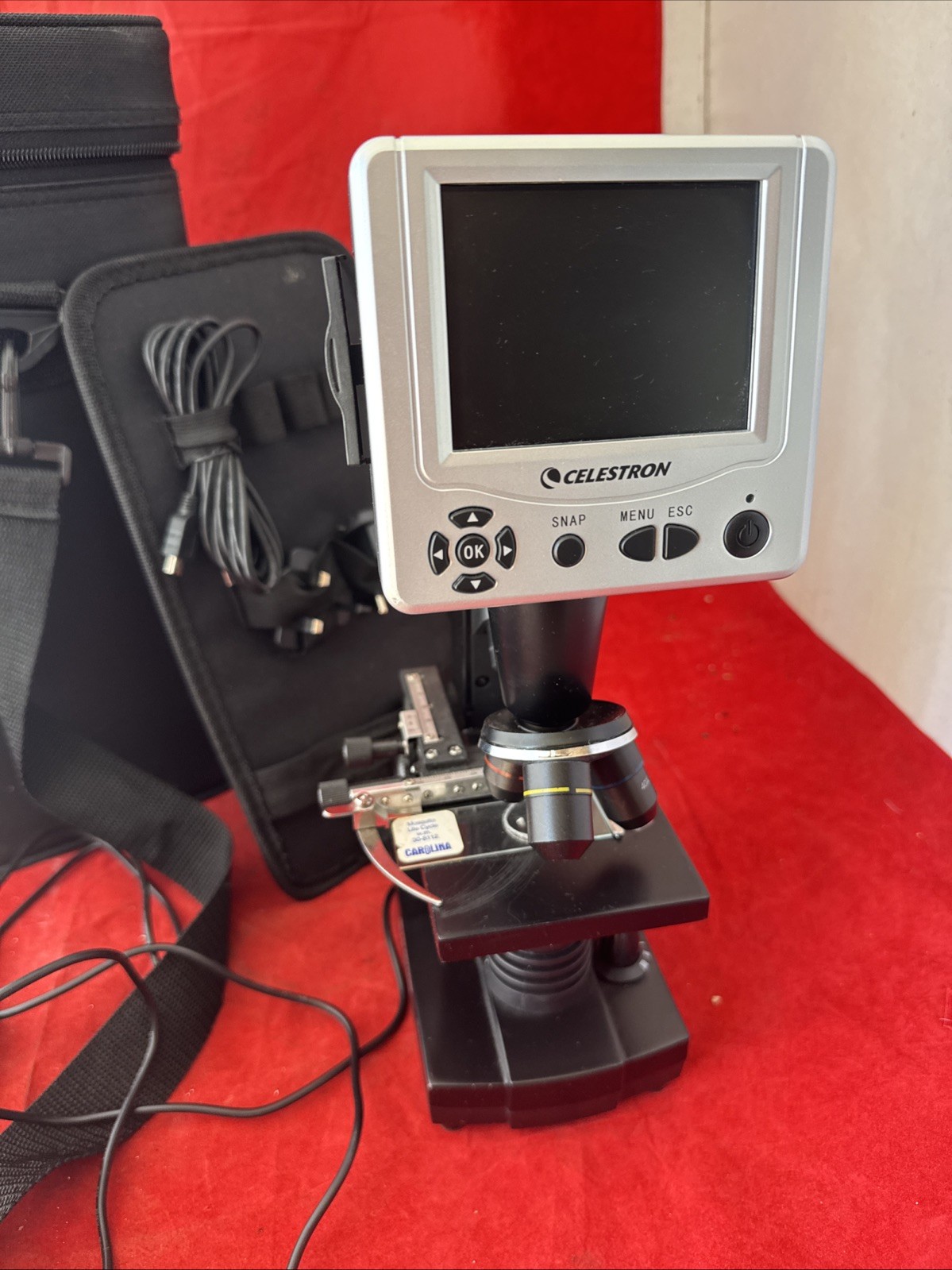 Celestron LCD Digital Microscope With Hard Case