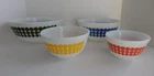 Pyrex Polka Dots Mixing Bowl Set 401 402 403 404 Set of 4 Nesting Bowls