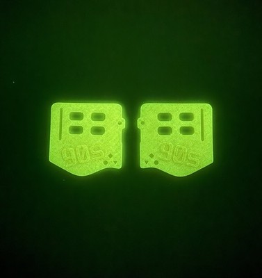 90s JT Proflex Soft Ears Foam Style  (GlowBall) - Logo - Yellow