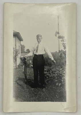 #ad Vintage Northern Pike Fishing Photo Big Catch Fisherman 1930s Snapshot $26.99