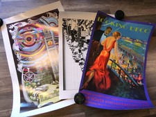 NobleSpirit Vintage Travel Poster Reproduction 1980s Park South London Deco