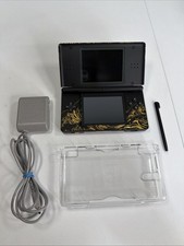 Nintendo DS Lite Black Gold "The Wave" Handheld Game System with Charger